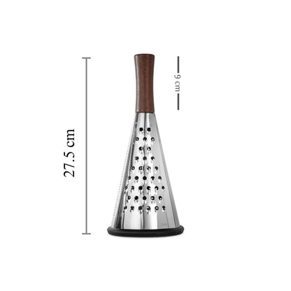 Stainless Steel 3 Sided Cone Grater | Fine Grating |