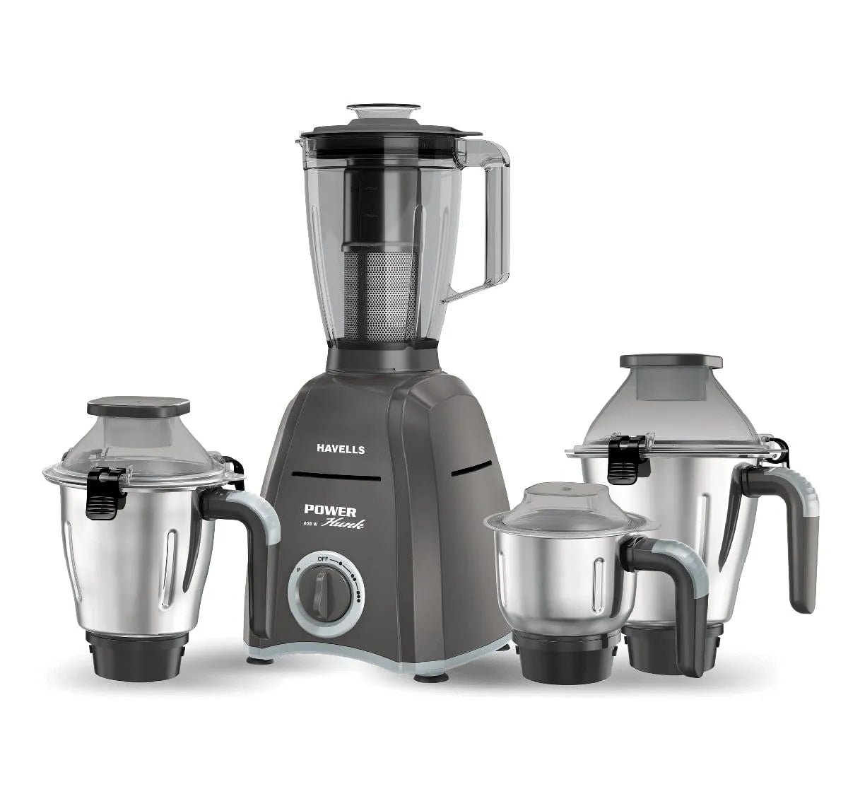 Havells Power Hunk | 800 watt | Mixer Grinder | 4 Jar |