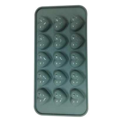 Rena Silicone Sweetheart Chocolate Mould | 15 Holes | Non-stick Mould |