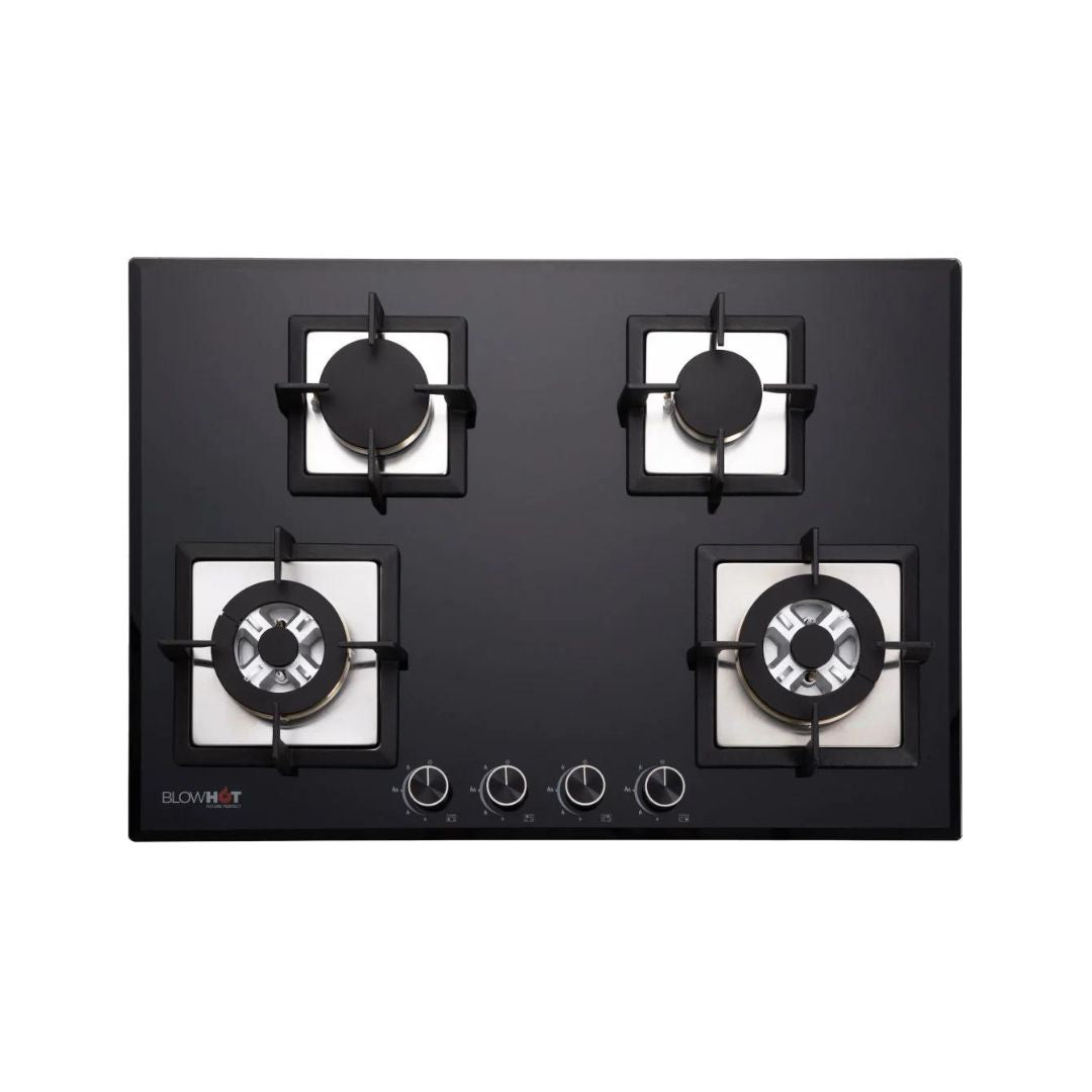 Blow Hot ORION 4S Gas Hob (BLACK WITH FFD)