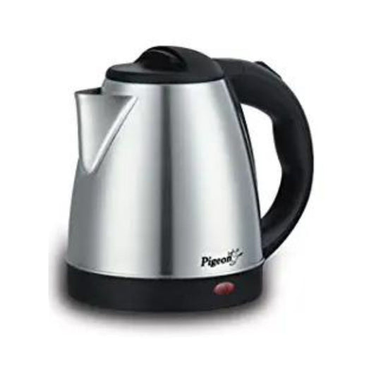 Pigeon Stainless Steel Hot Electric Kettle | 1.5 Ltr | Silver |