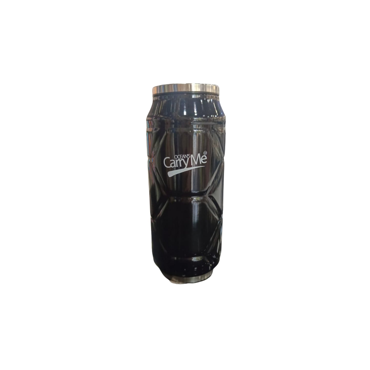 Ocean's CarryMe Stylo Sports Stainless Steel Thermocan | 400ml | Black |