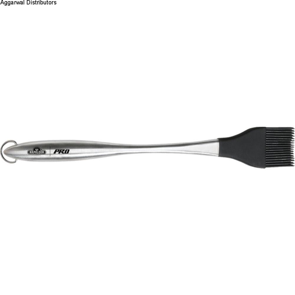 Napolean Pro Silicone Basting Brush | Stainless Steel Handle |