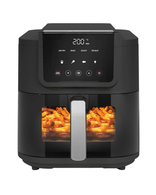 Nutricook Air Fryer Slim XL | 7.5 Litre | Light & Large Basket | 1700W | Toxin-Free Ceramic Coating