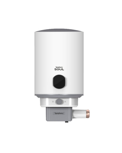 Symphony Soul Geyser with Puropod Filter | Hair Fall Control Geyser | White |