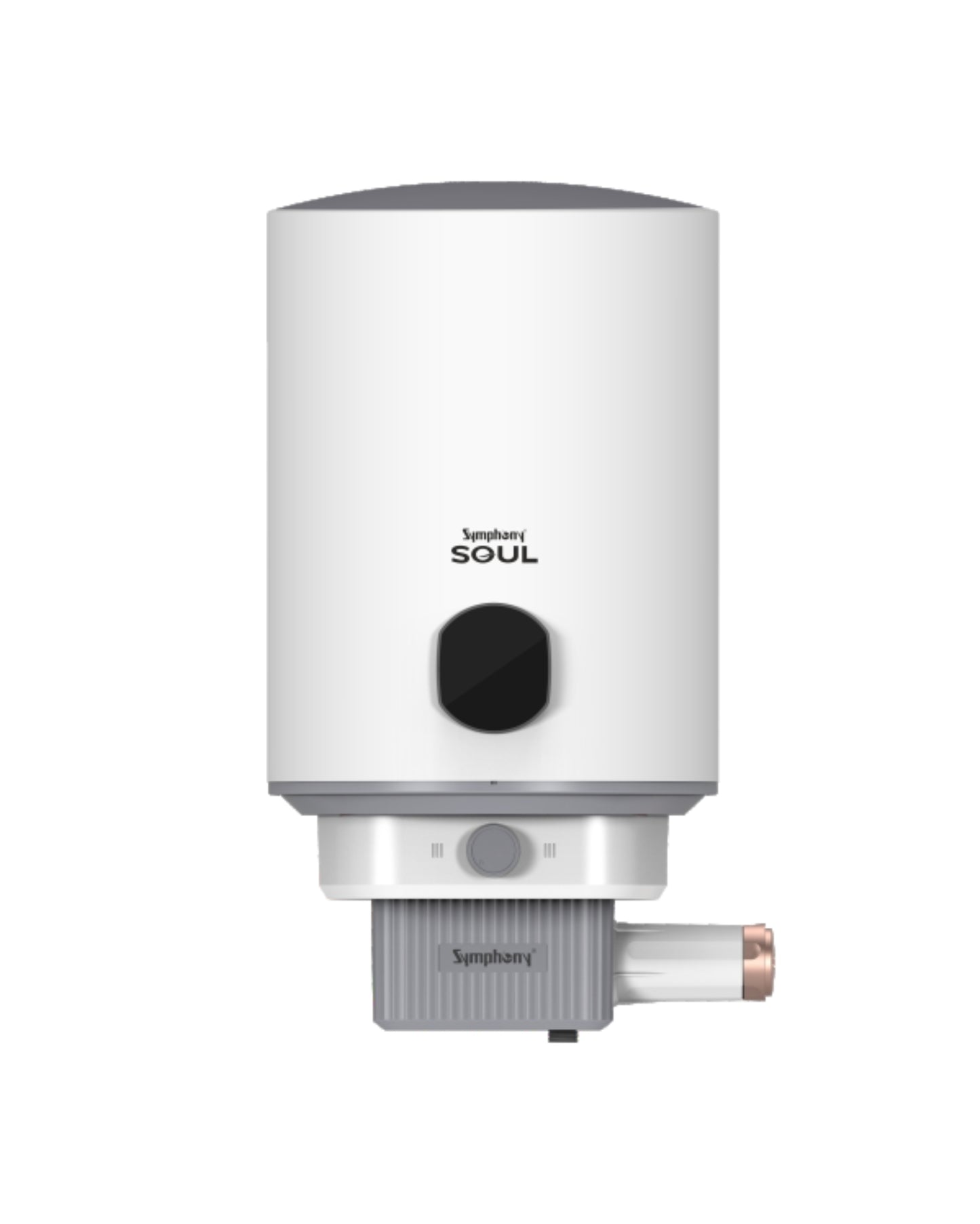 Symphony Soul Geyser with Puropod Filter | Hair Fall Control Geyser | White |