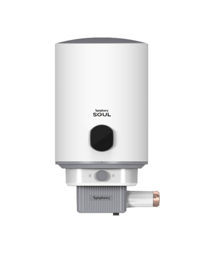 Symphony Soul Geyser with Puropod Filter | Hair Fall Control Geyser | White |