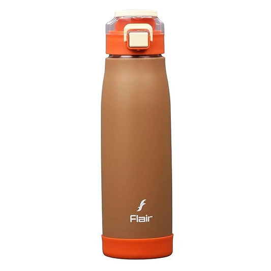 Flair Sprint Stainless Steel Vacuum Insulated Water Bottle | 750ml | Brown |