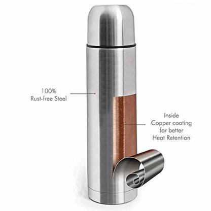 Milton Plain Lid Thermosteel | 350 ml | Silver |
