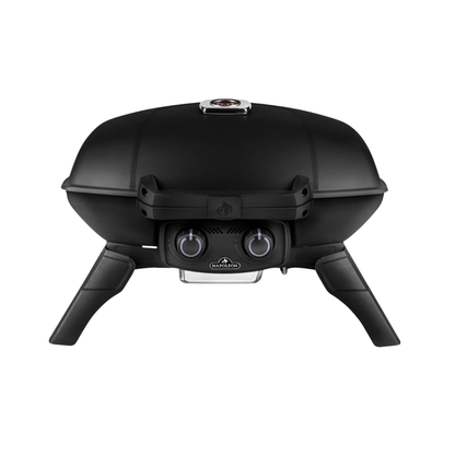 Napoleon Travel Q | Portable | Gas Grill | 2-Burner LPG BBQ Cast Iron |