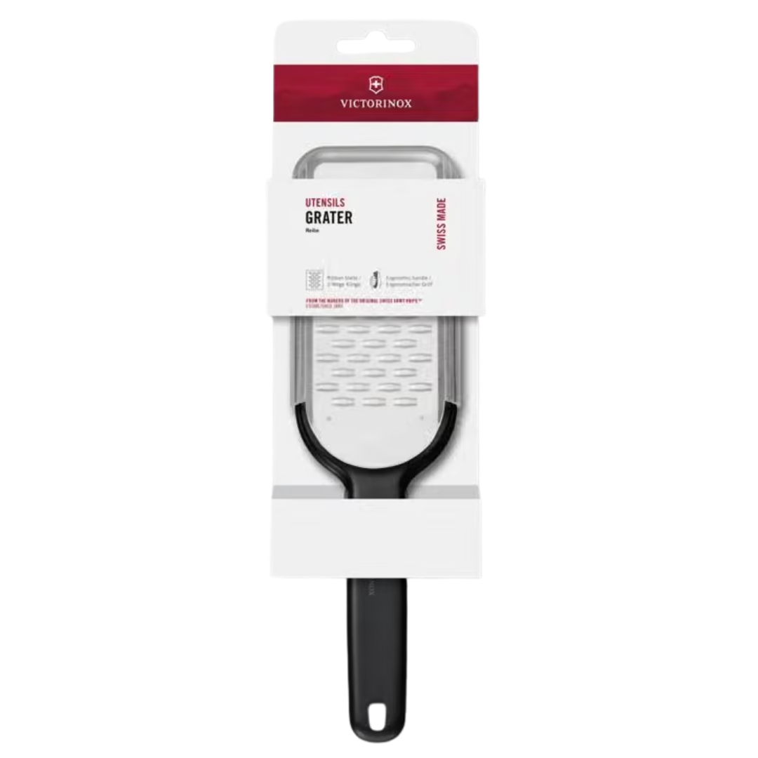 Victorinox Ribbon Grater with Non-Slip Feet | Stainless Steel Grater | Black Swiss Made