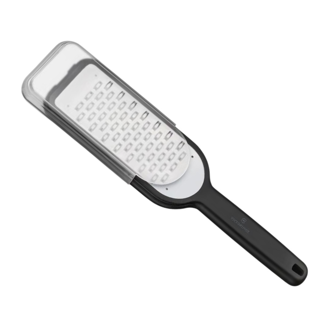 Victorinox Ribbon Grater with Non-Slip Feet | Stainless Steel Grater | Black Swiss Made