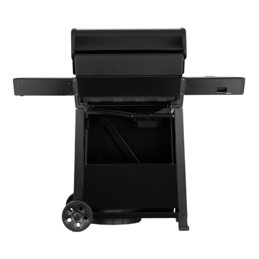 Napoleon Freestyle | FP425DSBPK | Side Flame Burner | LPG Gas BBQ Grill | 4 Burner Outdoor Barbecue | Black |