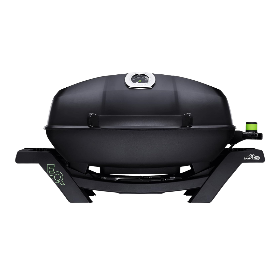 Napoleon TravelQ | PRO285E | Portable Electric Grill | Black | Small Outdoor Spaces |