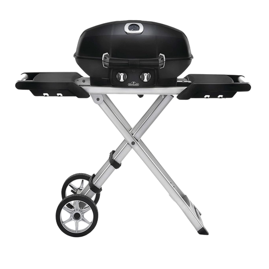 Napoleon TravelQ | PRO285X | Portable | Gas Grill | Foldable Scissor Cart | Black | 2 Burners |