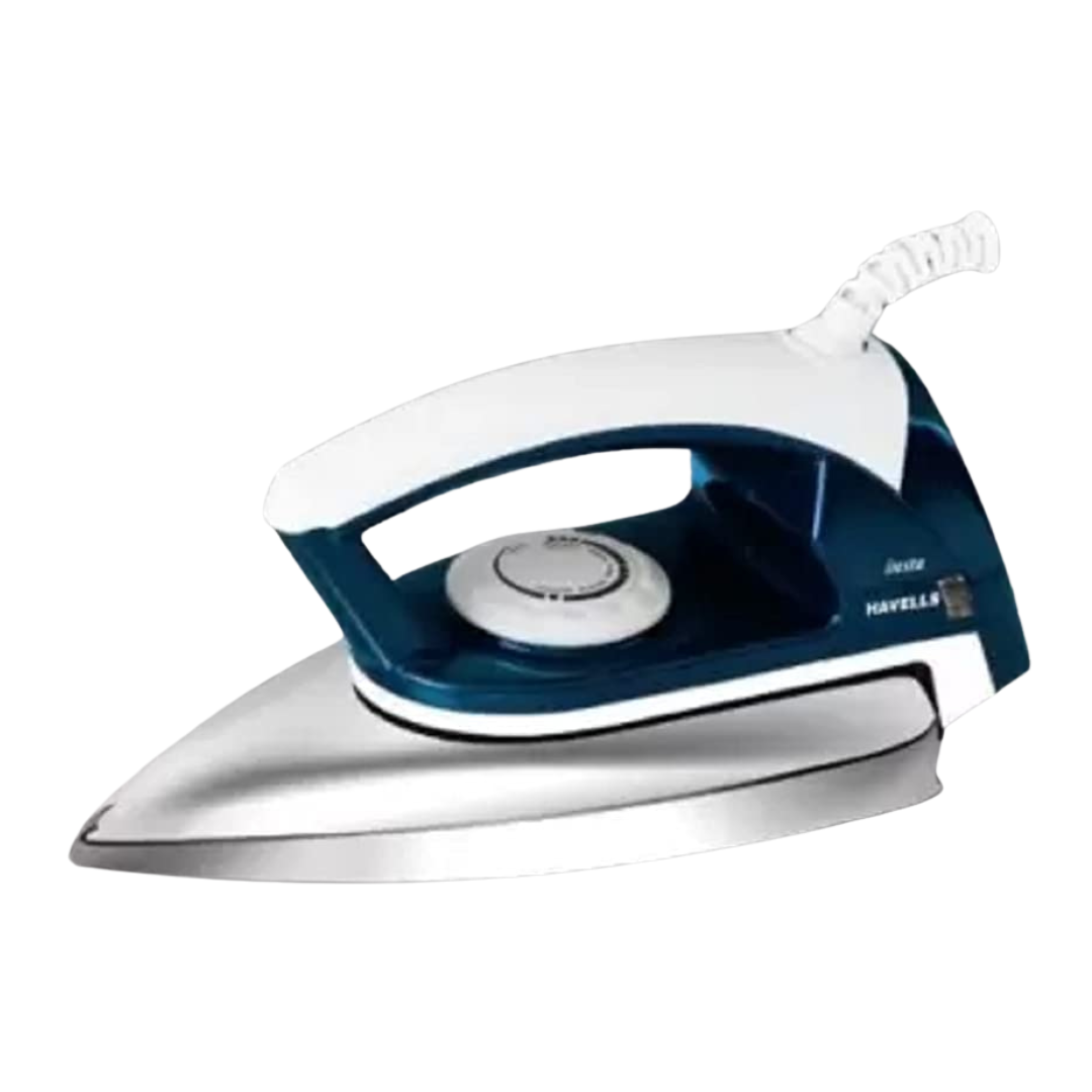 Havells Stainless Steel Insta | 600 Watts | Dry Irons | Royal Blue |