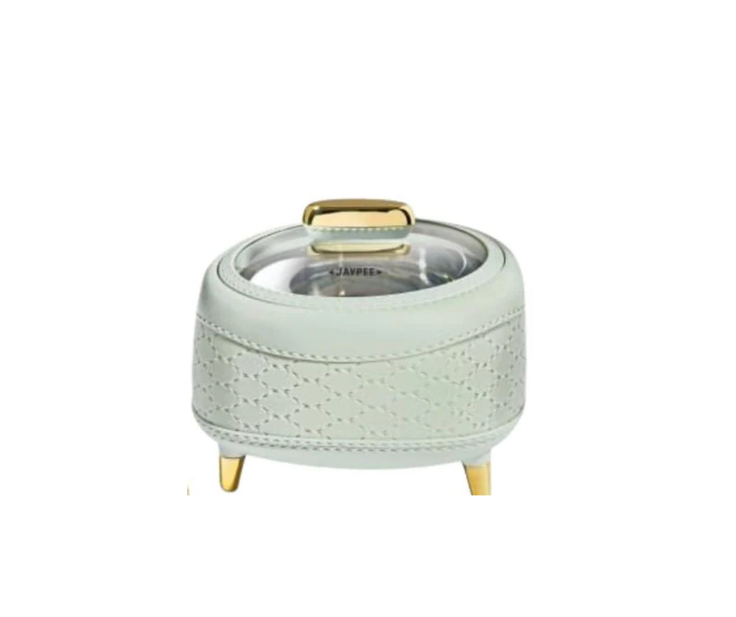 Jaypee Kingston Klass Inner Stainless Steel  Casserole | 1500ml | Green | Unique Design |