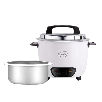 Pigeon Joy Unlimited Rice Cooker | 1.8 Litre | Single Pot | Cool Touch Handle | Suitable for 4-5 Persons |