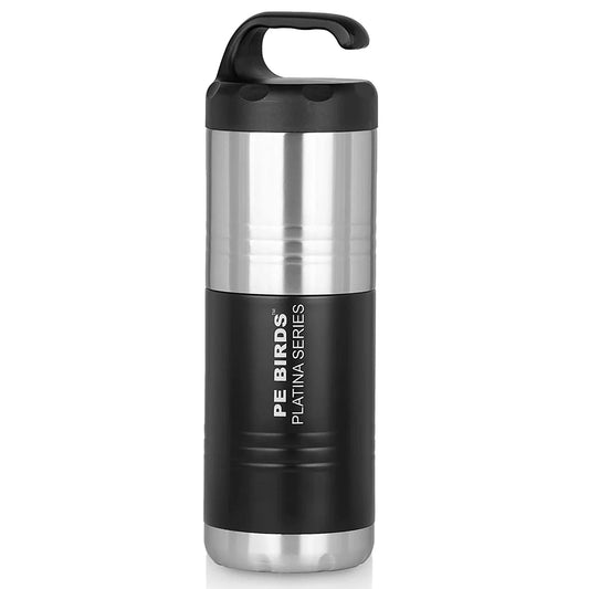 PE BIRDS Eat & Drink Multi Purpose Lunch Box | 650 ml | Platina Series | Food Jar |