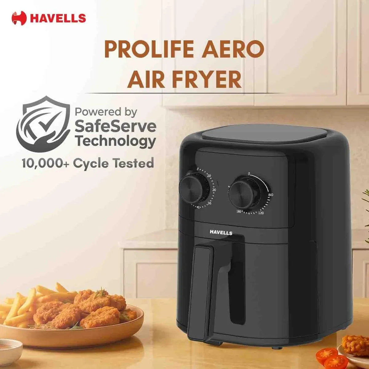 PROLIFE AERO 4.2L Airfryer | 1350W | Overheat Protection |