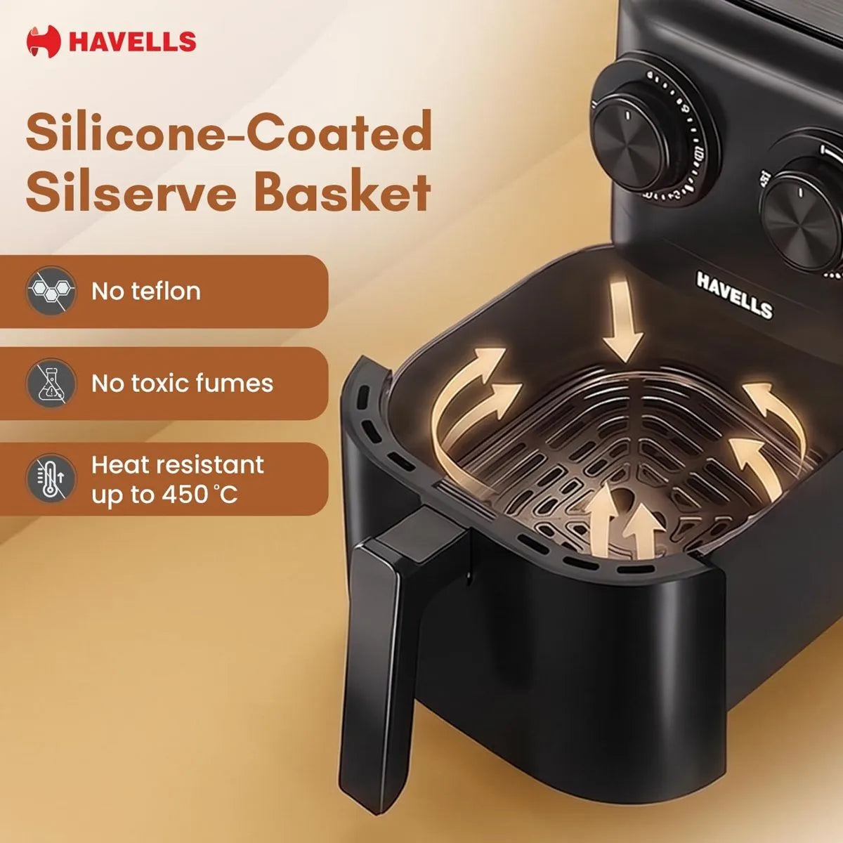 PROLIFE AERO 4.2L Airfryer | 1350W | Overheat Protection |