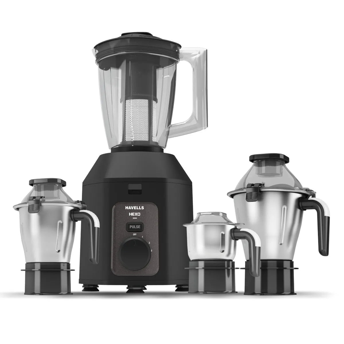 Havells Hexo Plus | Mixer Grinder | 1100W | 4 Jar |