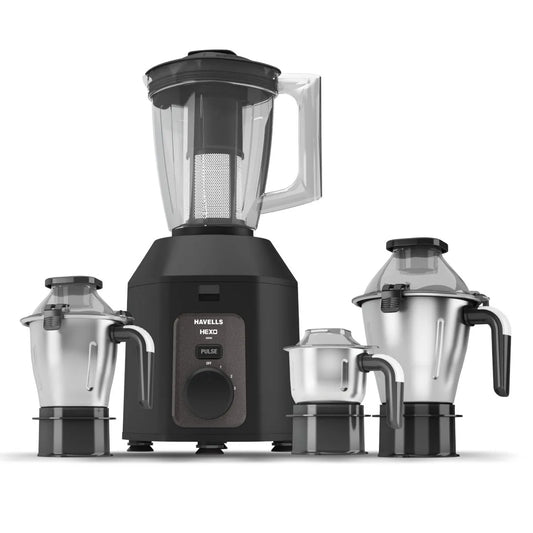 Havells Hexo Plus | Mixer Grinder | 1100W | 4 Jar |