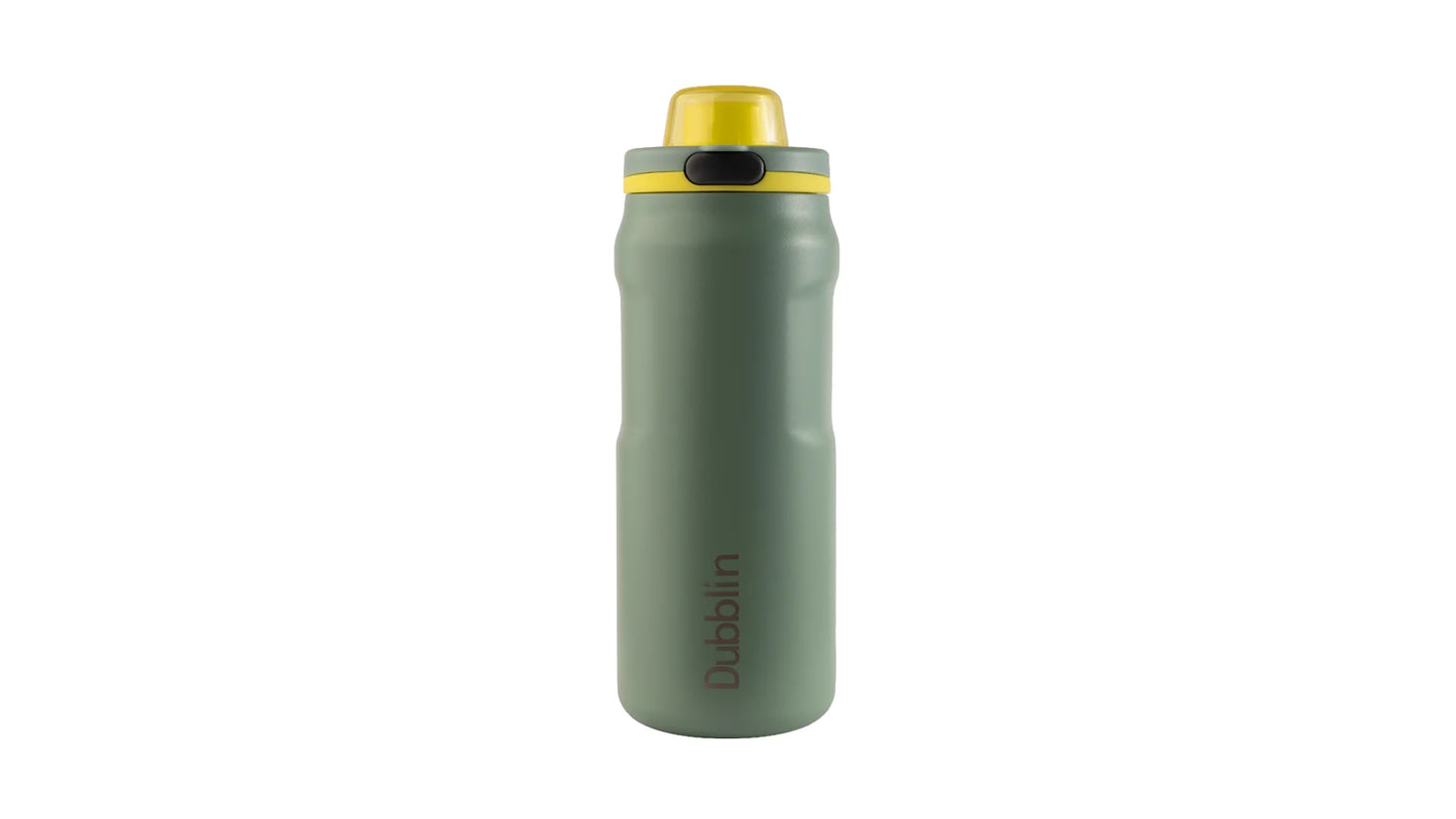 Dubblin Modern Stainless Steel Water Bottle | Wide Mouth | Leak Proof |