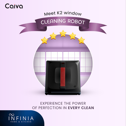 Caiva K2 Window Cleaning Robot | Compact, Efficient, and Safe |