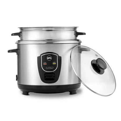 BPL Rice Cooker | 1.8L | 700W | Silver | - Infinia Home and Kitchen