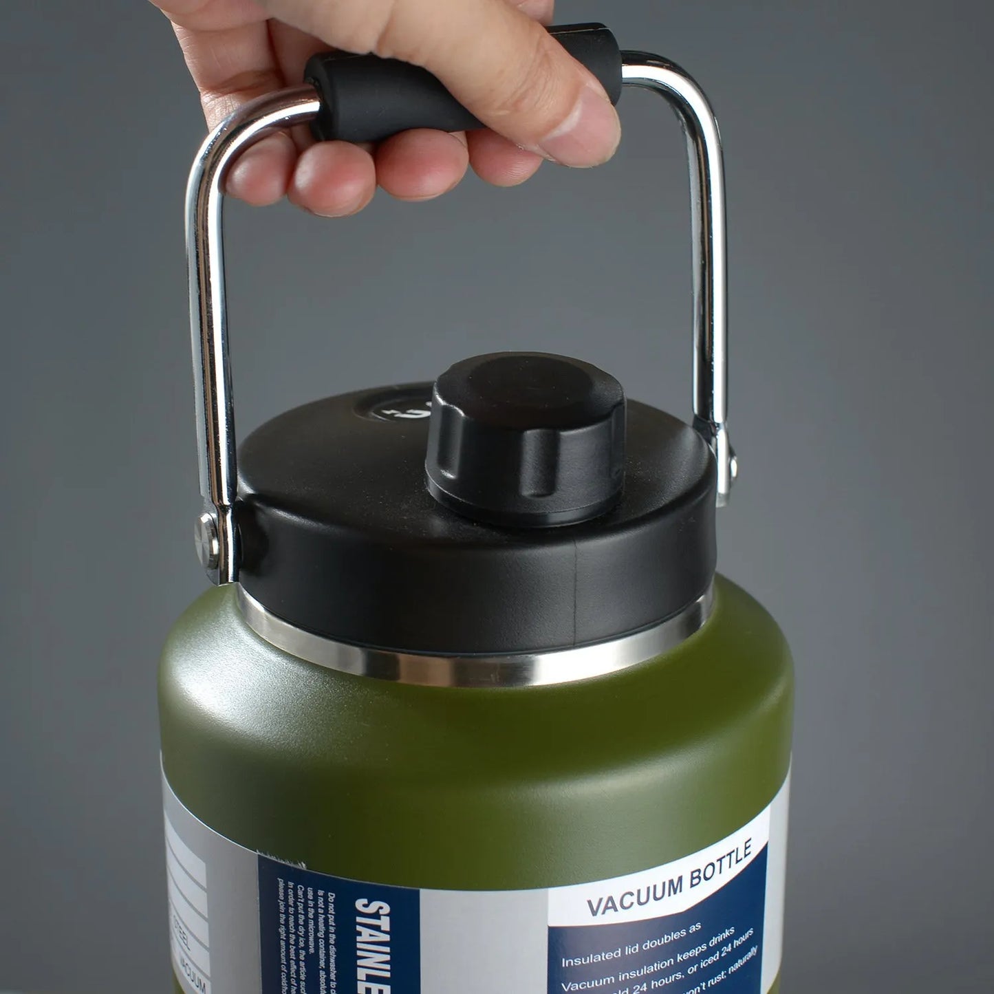 Hydra Vacuum Stainless Steel Water Bottle | 2000 ml | Leek Proof
