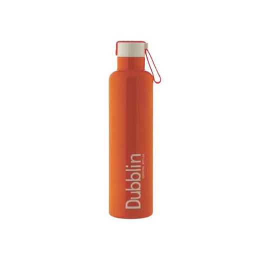 Dubblin Boom Premium Stainless Steel Water Bottle |Orange |