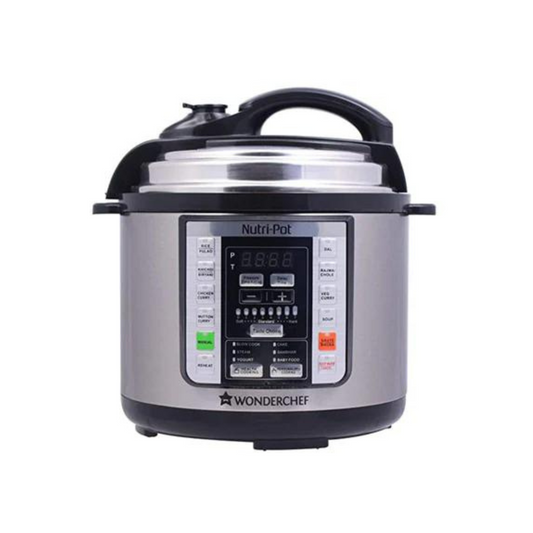 Wonderchef Nutri-Pot Electric Pressure Cooker with 7-in-1 Functions, 6L,3L