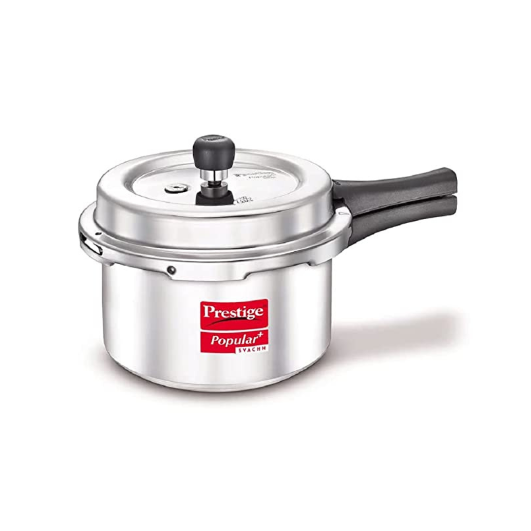 Prestige Popular Plus Svachh  Pressure Cooker, 3 L (Silver)