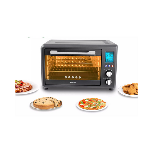 Philips HD6976/00 36 Litre Digital Oven Toaster Grill, 2000W,