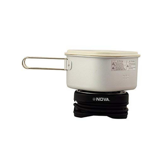 Nova Aluminium Travel Cooker (Grey, 1.3 L)