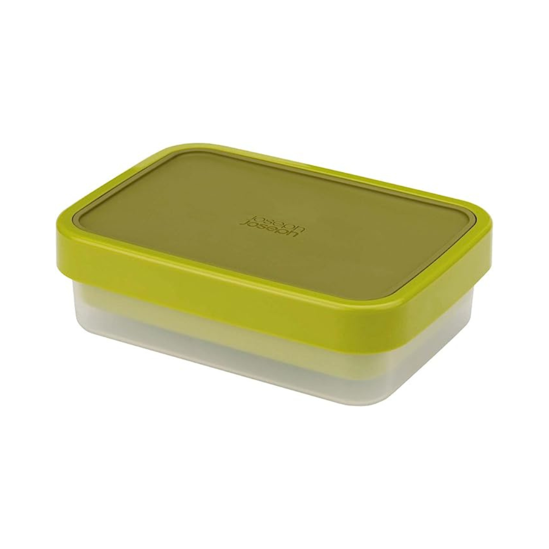 Joseph Joseph 81031 GoEat Compact 2-in-1 Lunch Box, Green