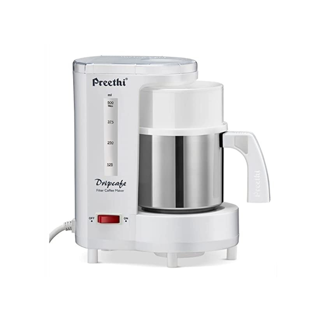 Preethi Dripcafe Coffee Maker (White)