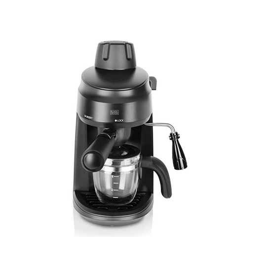 Black + Decker 4-Cup Espresso & Cappuccino Coffee Maker