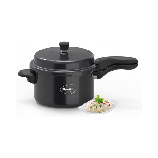 Pigeon Titanium Pressure Cooker Outer Lid IB | Black |