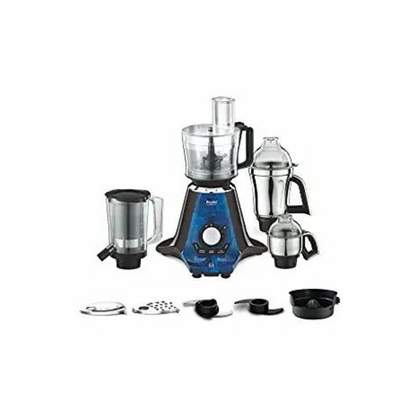 Preethi Zodiac 2.0 MG-255 Mixer Grinder, 1000 watt, Black/Blue, 4 Jars