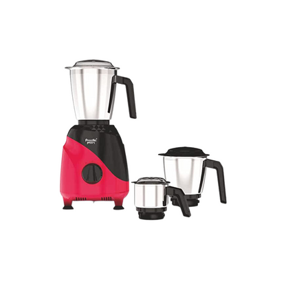 Preethi Peppy MG-245 mixer grinder, 750 watt, Black & Red