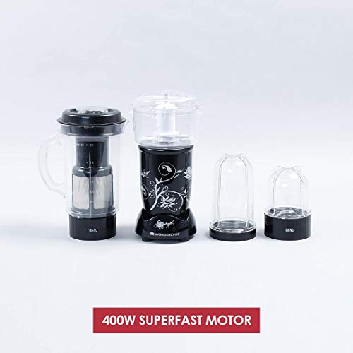 Wonderchef Nutri-Blend Complete Kitchen Machine | Black