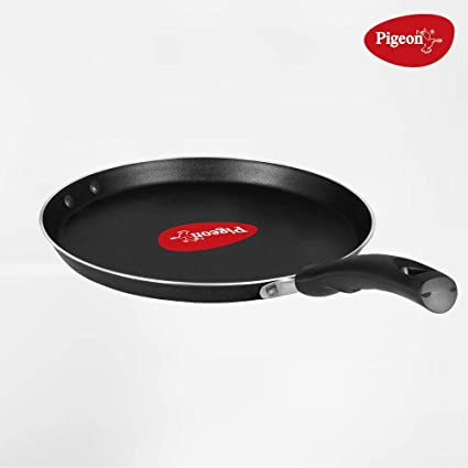 Pigeon Non-Stick Flat Tawa | Black |