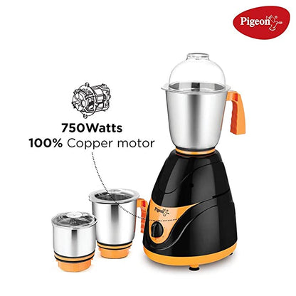 Pigeon Black Pearl Mixer Grinder 750W