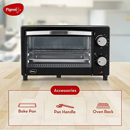 Pigeon Oven Toaster Grill | 9 Liters | Black |