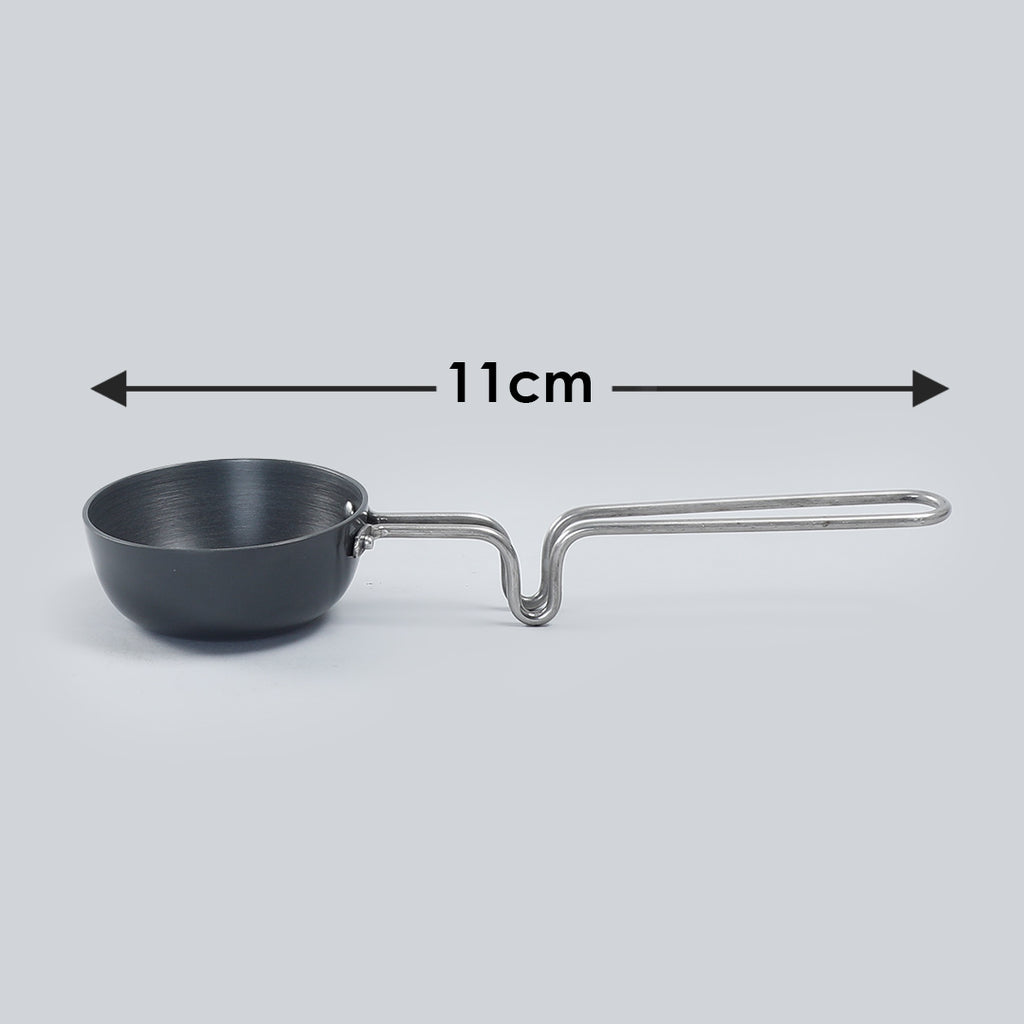 Wonderchef Aluminium Hard anodized Tadka Pan Large