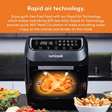 NUTRICOOK  Air Fryer Oven 1800 Watts