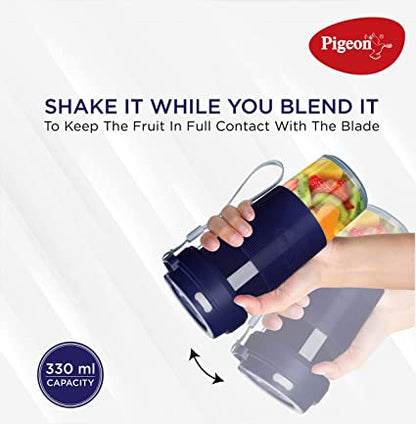 Pigeon USB Rechargeable Portable Blender | Blue |