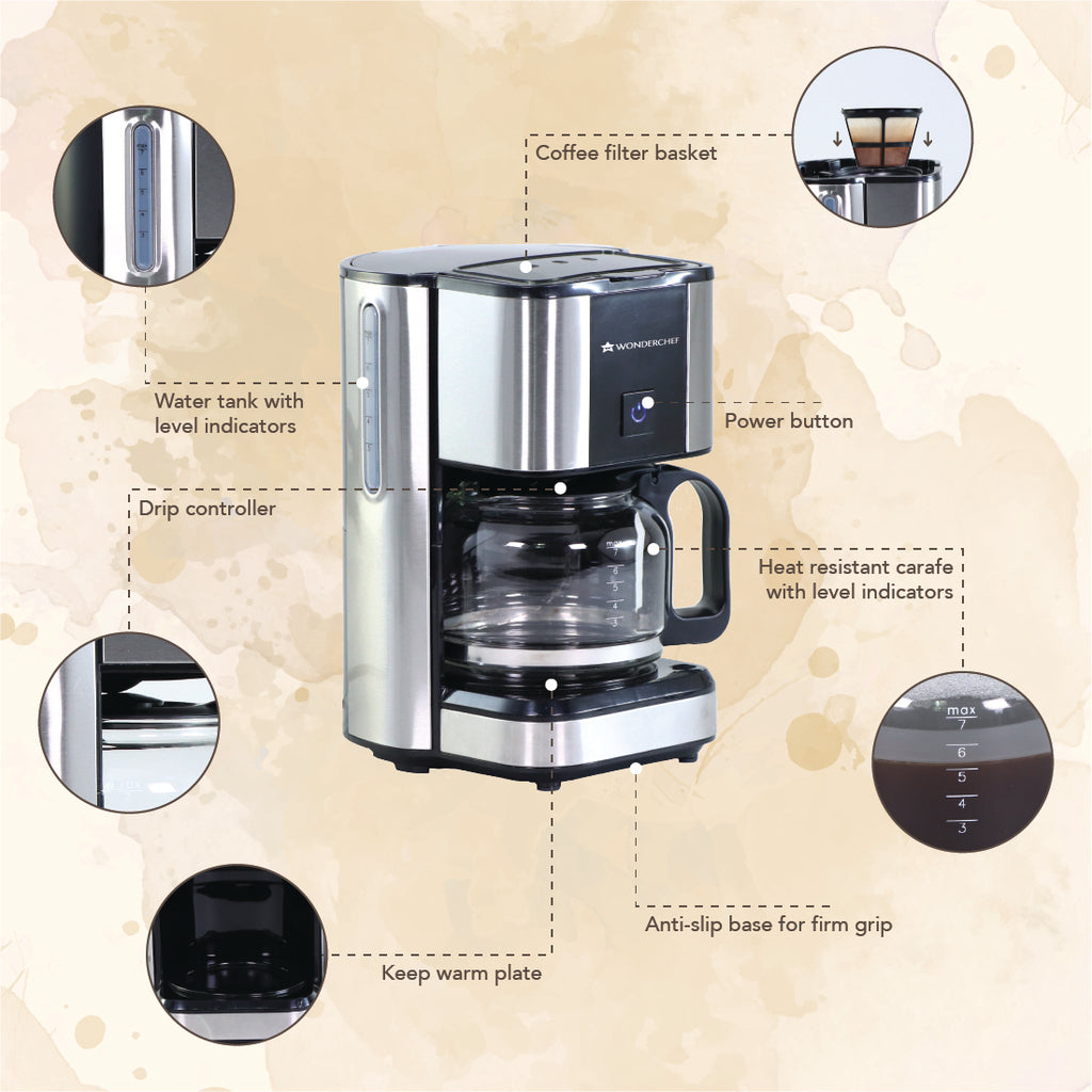 Wonderchef Regalia Brew Coffee Maker